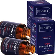 דנסיטי - סידן אמורפי, הדור החדש של הסידן 2*74 קפליות  Density Amorphous Calcium Caplets כליל הטבע