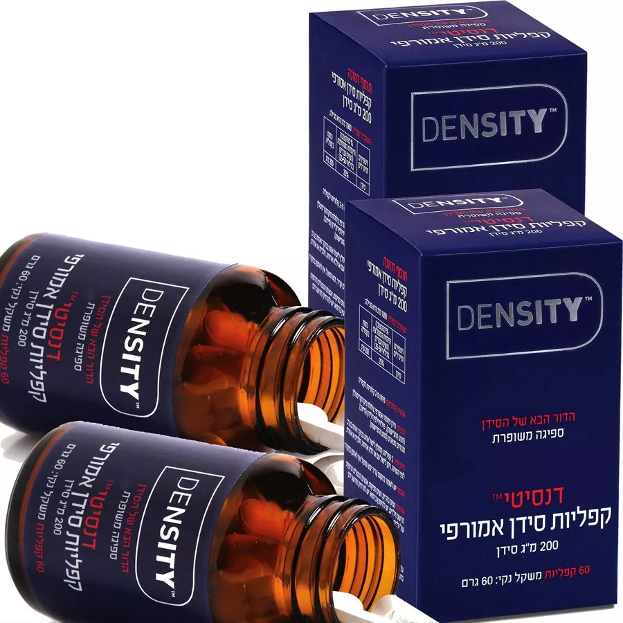 דנסיטי - סידן אמורפי, הדור החדש של הסידן 2*74 קפליות  Density Amorphous Calcium Caplets