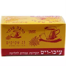 עיכו - ויט תערובת צמחים לחליטה הרבה סנטר 25 שקיקים Herbacenter Iku - Vit כליל הטבע