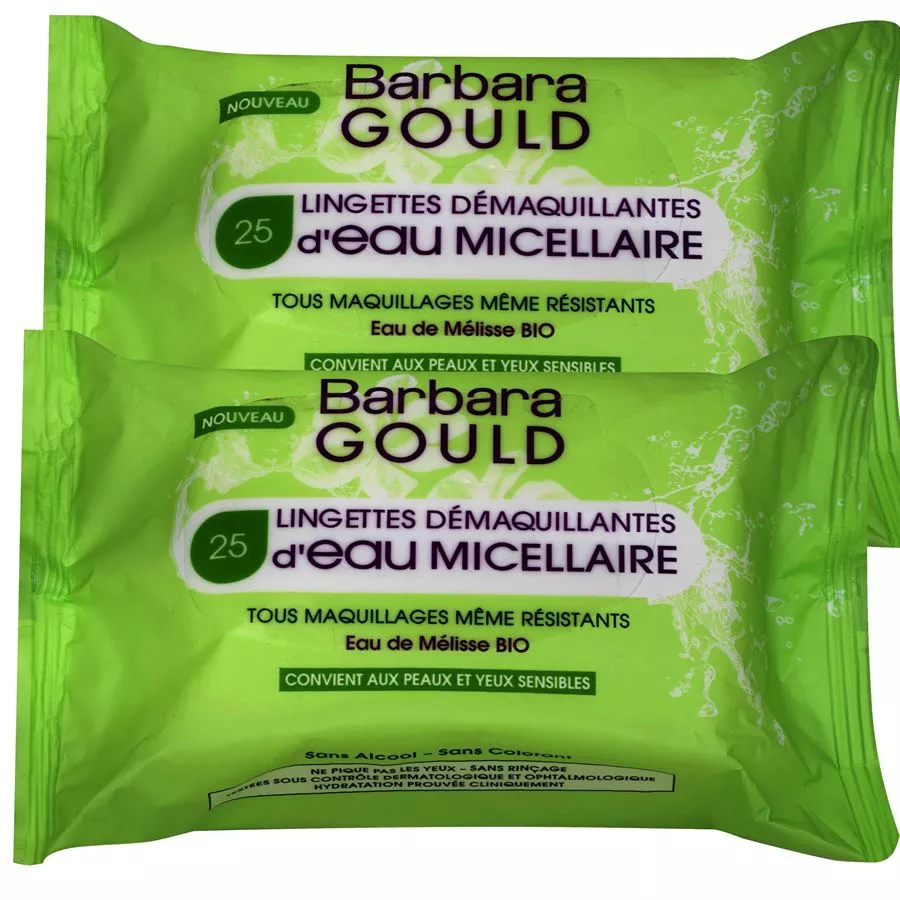 מגבונים להסרת איפור ביו 25 מגבונים זוג  Bio Makeup remover wipes