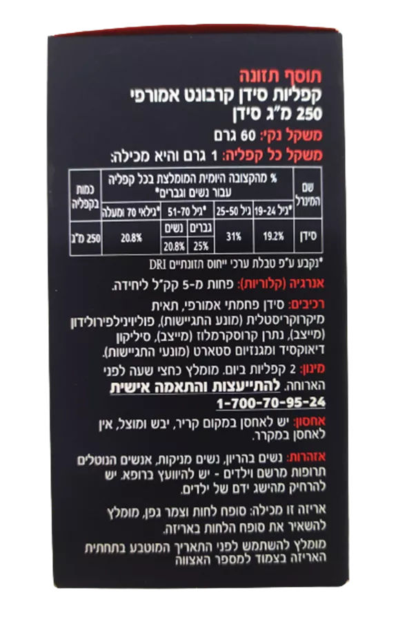 דנסיטי - סידן אמורפי - AMORPHICURE DENSITY