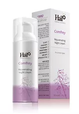 קרם לילה משקם קומפרי 50 מ"ל Halo Comfrey Rejuvenating night cream כליל הטבע