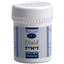 ביוקר דיאייד 30 כמוסות BioCare Diaid כליל הטבע