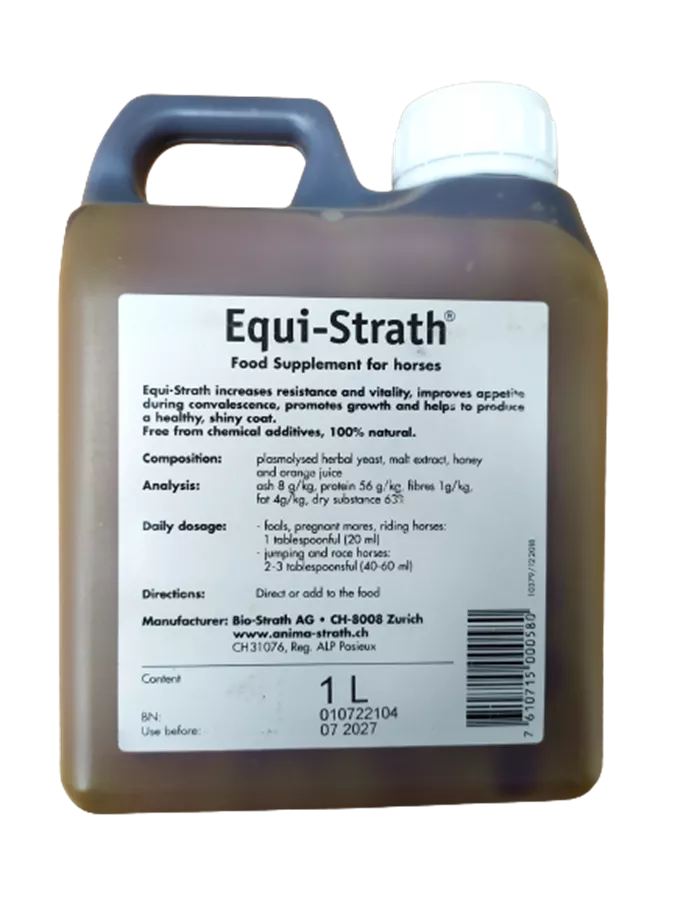 אקווי סטראט  - תוסף תזונה לסוסים - EQUI STRATH