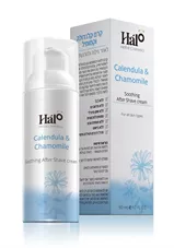 קרם קלנדולה וקמומיל 50 מ"ל Halo Calendula & Chamomile soothing after shave cream כליל הטבע