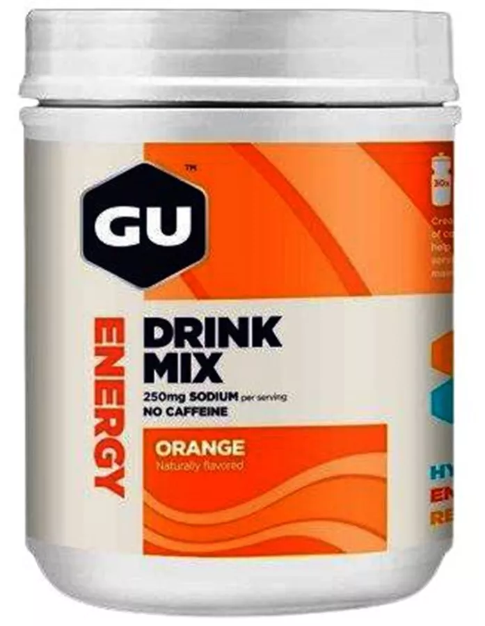 גו אבקה להכנת משקה איזוטוני בטעם תפוז 840 גרם Gu Energy Drink Mix
