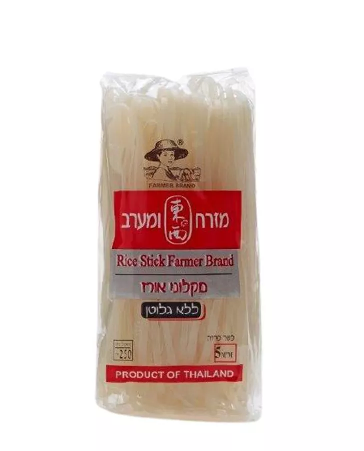 מזרח מערב אטריות אורז 250 גרם EAST & WEST RICE NOODLE