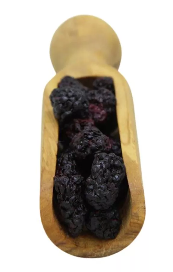 פטל שחור טבעי מיובש 100 גרם   Natural Dried Black Raspberries