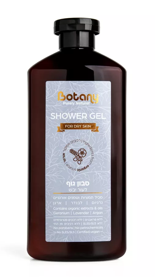 סבון גוף לעור יבש 1 ליטר Botany