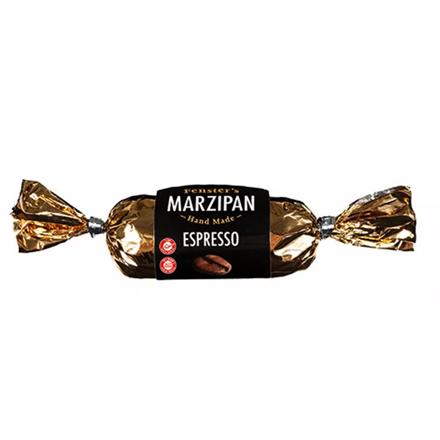 מרציפן אספרסו בעבודת יד  30 גרם Fenster's Marzipan Hand Made