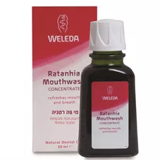 מי פה רטניה וולדה 50 מ"ל Weleda Ratanhia Mouthwash כליל הטבע