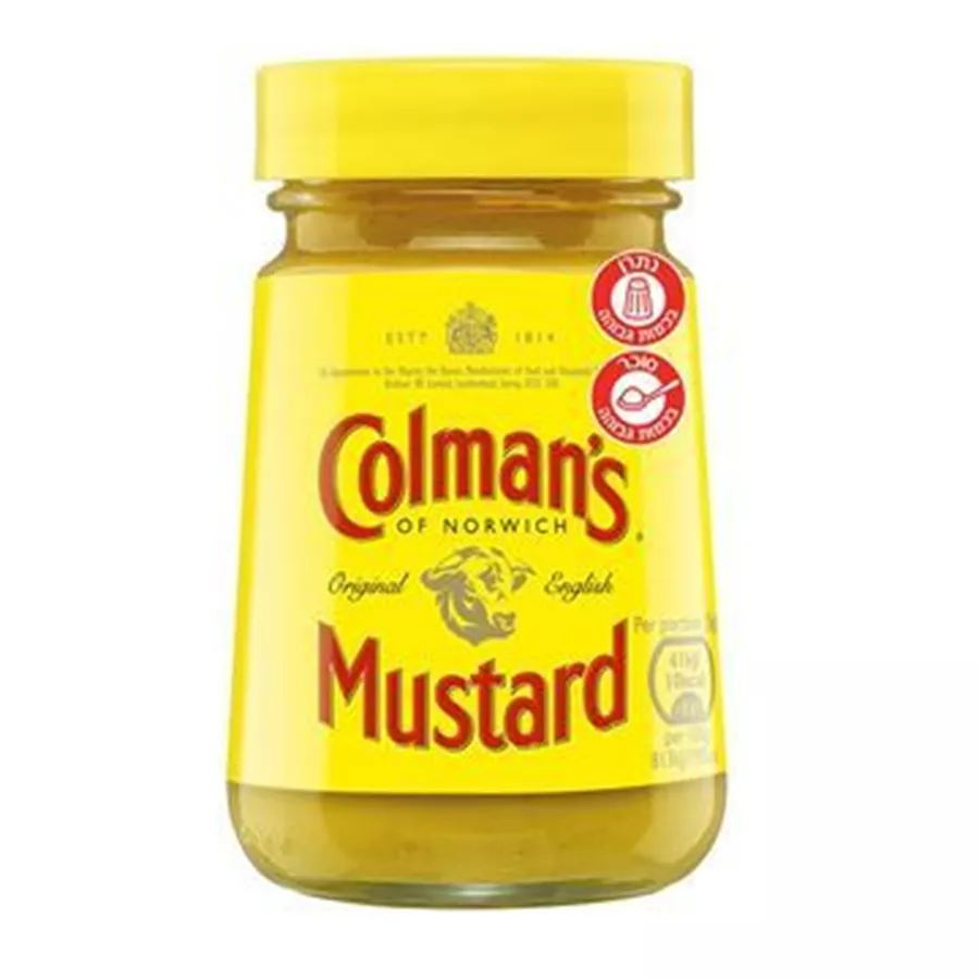 חרדל אנגלי 100 גרם COLMANS OF NORWICH MUSTARD