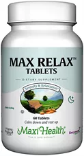 מקס רילקס מקסי הלת 60 כמוסות Max Relax Maxi Health כליל הטבע