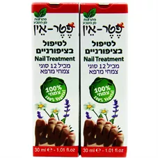 פטר אין זוג 2*30 מ"ל Petern Nail Treat כליל הטבע
