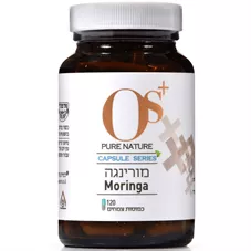 טבעקום מורינגה מכונפת - או.אס פלוס 120 כמוסותTevaCom OS+ Moringa Oleifera כליל הטבע