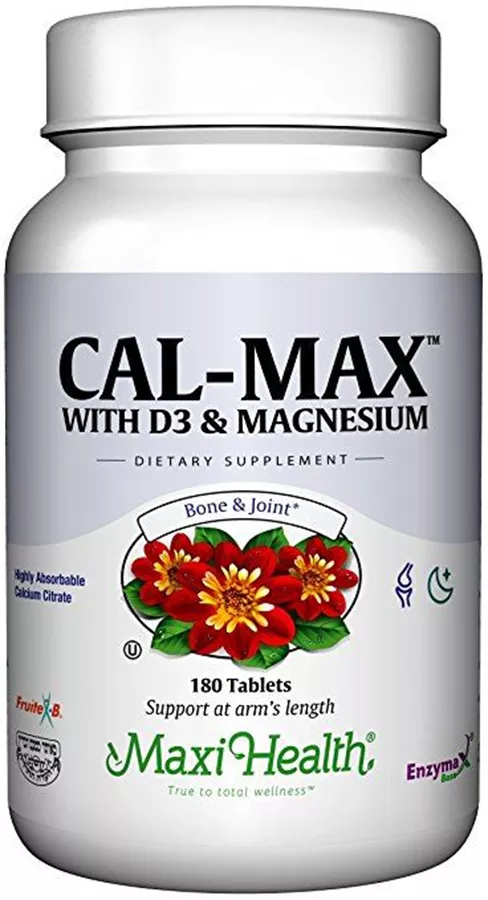 קל מקס מקסי הלט 180 טבליות Maxi Health Cal - Max