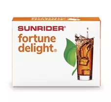 סאנריידר - פורטשן דלייט בטעם אפרסק - SUNRIDER - Fortune Delight כליל הטבע