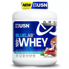 אבקת להכנת משקה חלבון בטעם תות - USN WHEY STRAWBERRY כליל הטבע