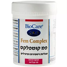 פמ. קומפלקס מולטי ביוקר 90 כמוסות  BioCare Fem Complex Multi כליל הטבע