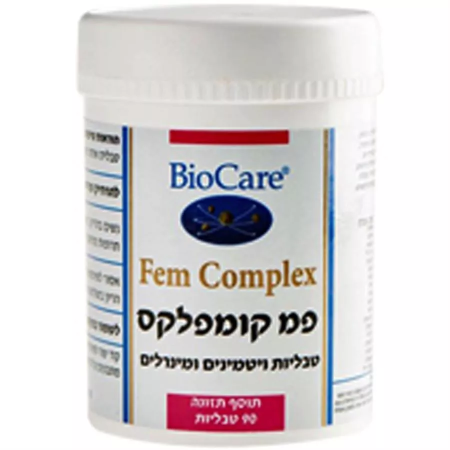 פמ. קומפלקס מולטי ביוקר 90 כמוסות  BioCare Fem Complex Multi