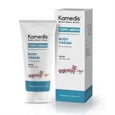 קמדיס  - קרם טיפולי לפנים ולגוף טופיק 150 מ"ל Kamedis Topic medis body Cream for dry & red skin כליל הטבע