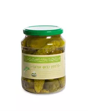 מלפפון כבוש אורגני נטורפוד 360 גרם כליל הטבע