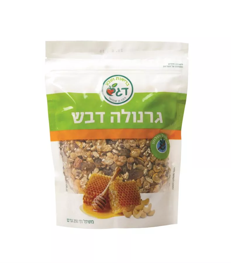 גרנולה דבש דגש מהדרין 250 גרם