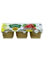 מחית תפוחי עץ אפלסנקס 6*113 גרם Applesnax Organiv Unsweetened Apple Sauce כליל הטבע