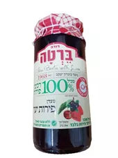 דודה ברטה 100% רכיבי פירות מעדן פירות יער 284 גרם FROM BERTA WITH LOVE כליל הטבע