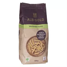 נטורפוד פוזילי כוסמין לבן 500 גרם  NATURAFOOD ALB-GOLD Fusilli כליל הטבע