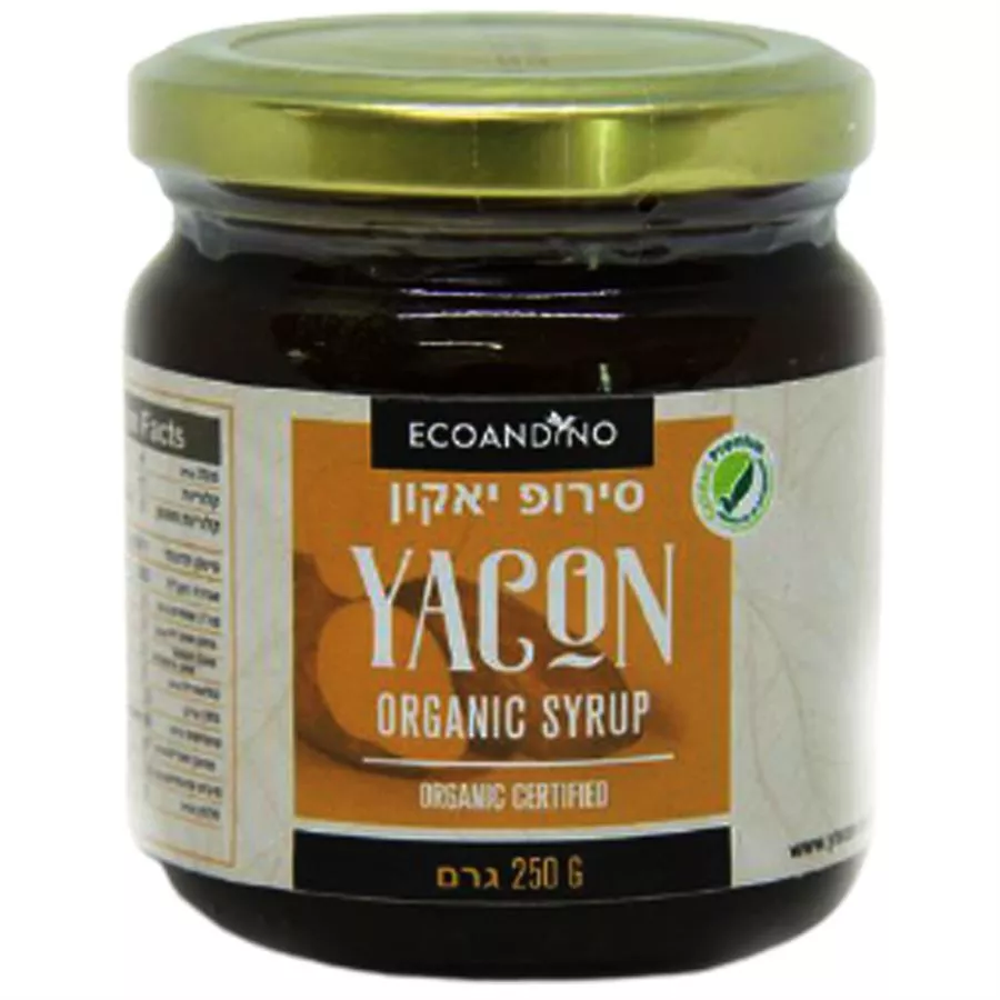 סירופ יאקון תחליף טבעי לסוכר 250 גרם Yacon