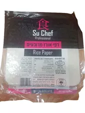 סו שף דפי אורז מרובעים 250 גרם SU CHEF PROFESSIONAL כליל הטבע