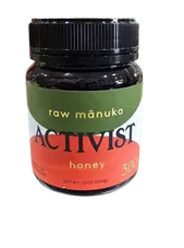 דבש נא מצוף פרחי מאנוקה   ACTIVIST RAW MANUKA HONEY כליל הטבע
