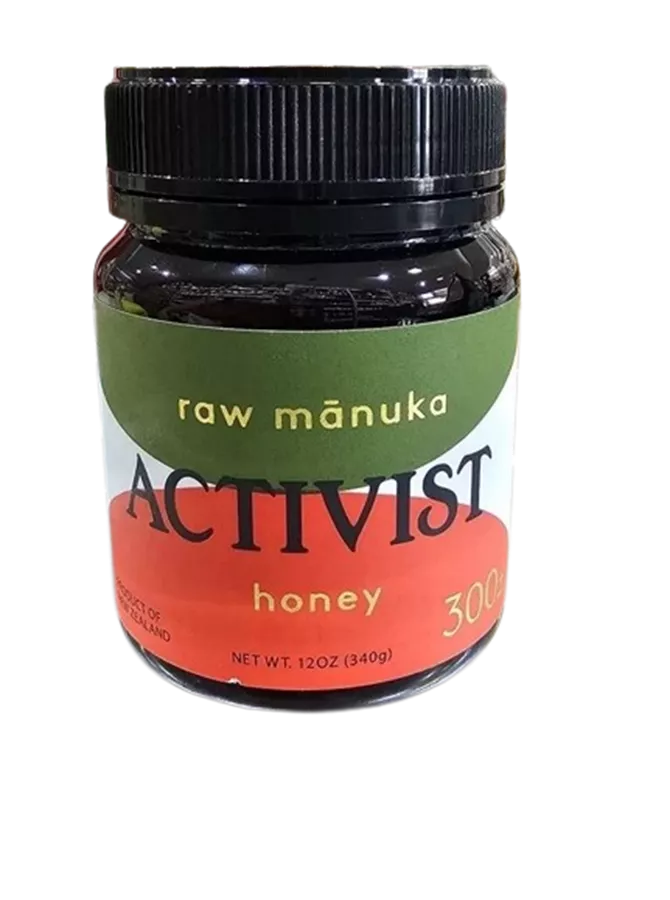 דבש נא מצוף פרחי מאנוקה   ACTIVIST RAW MANUKA HONEY