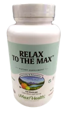 רילקס טו דה מקס מקסי הלת 120 כמוסות Relax To The Max - Maxi Health כליל הטבע
