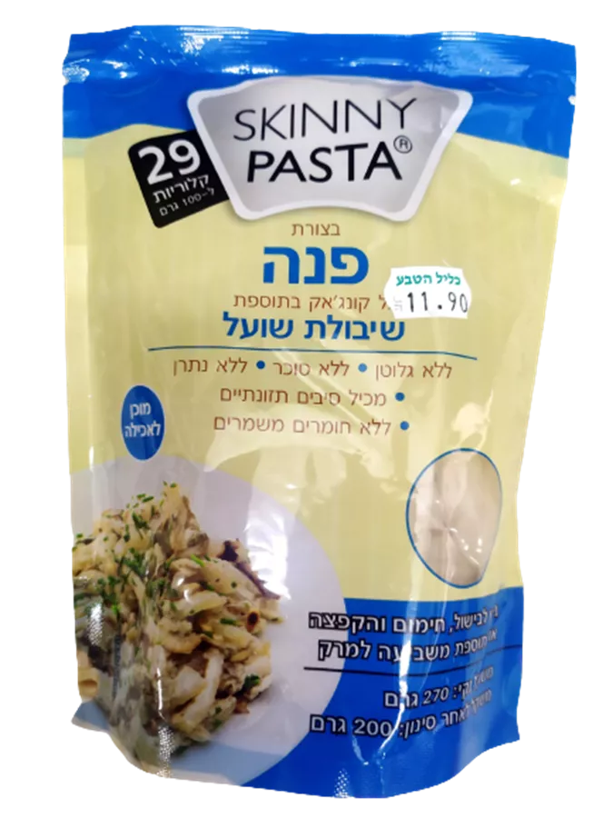 סקיני פסטה - שיבולת שועל פנה - SKINNY PASTA
