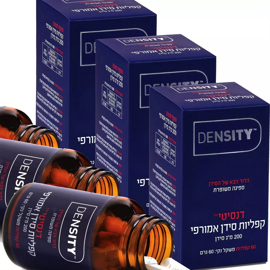 דנסיטי - סידן אמורפי, הדור החדש של הסידן 3*74 קפליות Density Amorphous Calcium Caplets