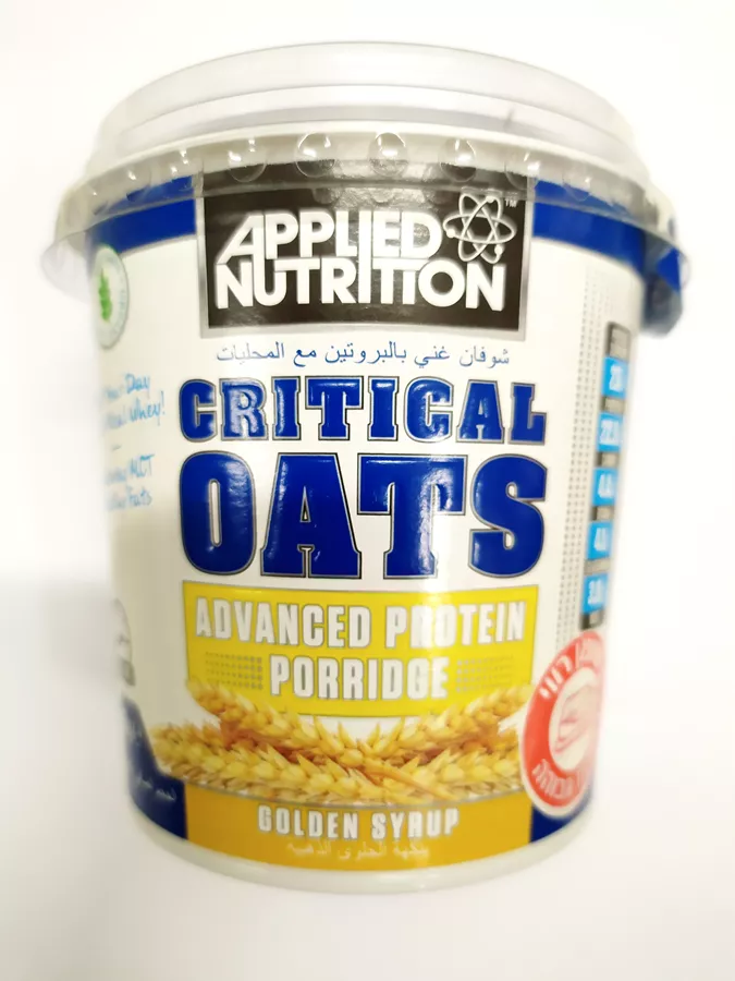 דייסה שיבולת שועל בטעם מייפל - APPLIED NUTRITION CRITICAL OATS