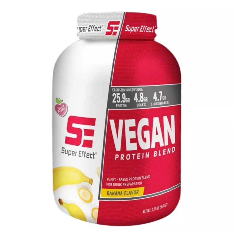 אבקת חלבון טבעונית בטעם בננה  סופר אפקט | Super Effect VEGAN