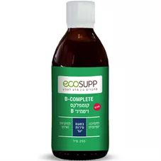 B קומפליט - אקוסאפ 250 מ"ל  EcoSupp B Complete כליל הטבע