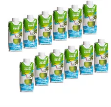 מי קוקוס גרין קוקו אורגני 12*330 מ"ל  Green Coco כליל הטבע