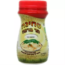 טחינה הר ברכה שומשום טהור טחינה שומרונית טחון באבני ריחיים 1 ק"ג HAR BRACHA TAHINI Pure Sesame כליל הטבע