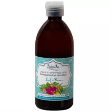 בבתא - שמפו צמחי לשיער יבש עד צבוע 500 מ"ל  Babatha Shampoo for dry to colored hair Leaf&flowers כליל הטבע