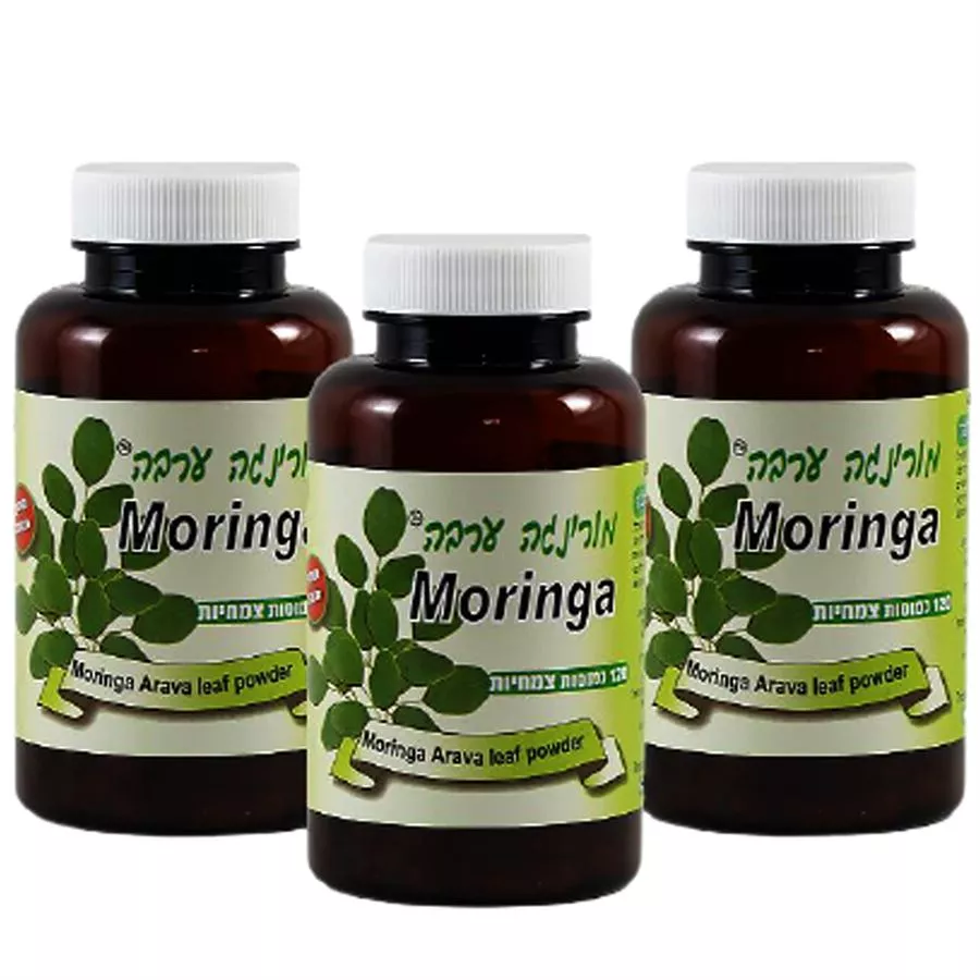 מורינגה ערבה 3*120 כמוסות Moringa Arava Leaf