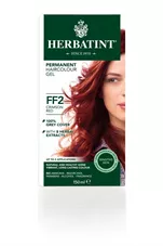 צבע שיער 2FF ארגמן אדום הרבטינט Herbatint Permanent Herbal Haircolour Gel כליל הטבע