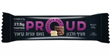 חטיף חלבון בטעם עוגיות קראנץ - פראוד  100 גרם Proud Protein Bar כליל הטבע