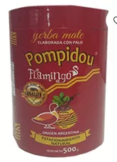 yerba mate פומפידו פח  500 גרם  Pompidou Yerba Mate כליל הטבע