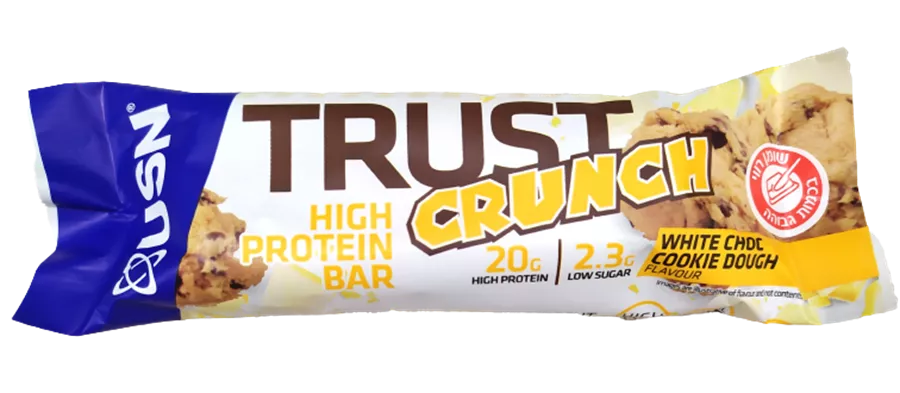 חטיף חלבון עוגיות שוקולד לבן - USN TRUST CRUNCH