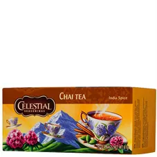 סלסטיאל - תה צ'אי הודי 20 יחידות  Celestial Seasonings Chai Tea כליל הטבע