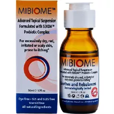 מיביום לעור מגורה עם פרוביוטיקה 50 מ"ל Mibiome כליל הטבע